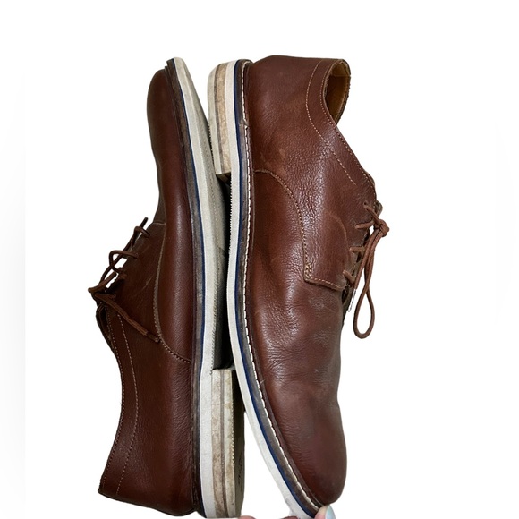 BOSTONIAN Commonwealth Men's Leather Lace Up Oxford Business Shoe-Size 12 - Picture 8 of 10